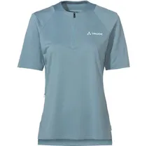 Cykeltr&ouml;ja Vaude Dam Tremalzo Q-Zip Shirt Nordic Blue